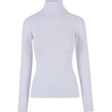 URBAN CLASSICS Ladies Knitted Turtleneck Longsleeve in Weiß, Größe XXL