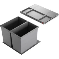 HAILO Allegro 2x 28 l Dunkelgrau