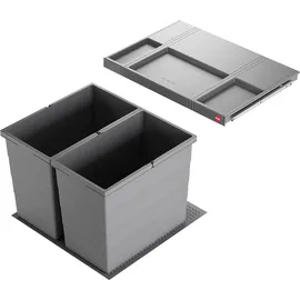 HAILO Allegro 2x 28 l Dunkelgrau