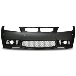 FrontstoÃstange im Coupé-Design mit Waschdüsen, mit Aussparungen für PDC passend für 3er E90 Limousine Baujahr 2005 - 09.2008