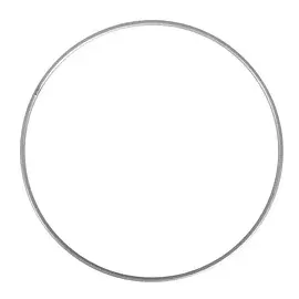 Rayher Metallring silber 20 cm ø Stärke 3 mm