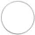 Rayher Metallring silber 20 cm ø Stärke 3 mm