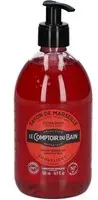 Le Comptoir du Bain Savon traditionnel de Marseille Coquelicot Liquide 500 ml