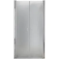 Home Deluxe Lavea Pendeltür in Nische 85 x 195 cm Milchglas