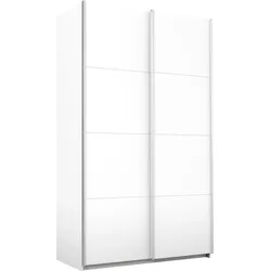 rauch Schwebetürenschrank »Quadra Kleiderschrank BESTSELLER Schrank Gaderobe«, mit Möglichkeit zur individuellen Frontgestaltung, leichtgängige Türen rauch weiß