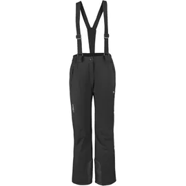 POLARINO Skihose POLARINO, Damen, Gr. 44, N-Gr, schwarz (schwarz (skihose aus nachhaltigem material)), Web, Obermaterial: 100% Polyester. Futter: 100% Polyester. Wattierung: 100% Polyester, sportlich, Hosen, Wasser- und winddicht