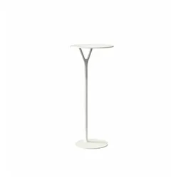 Frost Wishbone Tisch weiß | Tisch 3 - H 103cm, Ø 55cm