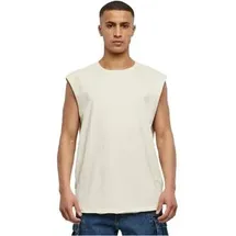 URBAN CLASSICS Herren Tank Top OPEN EDGE SLEEVELESS Relaxed Fit 02903 Weißbeige XL