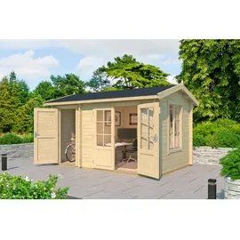 Lasita Maja Wrexham 1 3,90 x 2,40 m natur