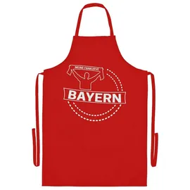 multifanshop Grillschürze - Bayern - Meine Fankurve - Druck weiß - Schürze