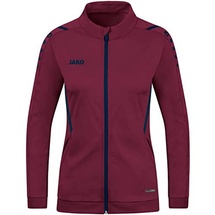 Jako Damen Polyesterjacke Challenge, Maroon/Marine, 40