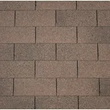 Easy Rechteck-Dachschindeln 80 x 33,6 cm Braun
