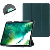 DEQSTER Rugged Case (2021) #RQ1 für iPad Pro 12,9 (3./4./5. Gen.) - Schutzhülle - robust (iPad Pro 12.9 2022 (6. Gen)), Tablet Hülle, Grün