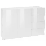INOSIGN Kommode »Onda« Breite 130 cm weiß
