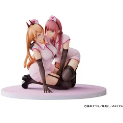 Chainsaw Man PVC Statue 1/7 Power&Makima Nurse Ver. 14 cm
