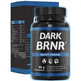 BRNR DARK BRNR Nacht-Formel mit Melatonin und L-Carnitin, Stoffwechsel-Rezeptur mit Cholin und Vitamin B6, 120 St