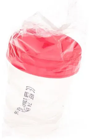 Analysebecher Mit Roter Schraubkappe Steril 100ml 1 Stück