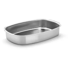 De Buyer de Buyer, Rechteckige Auflaufform Edelstahl 38x26cm