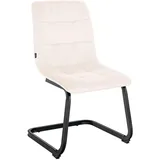 Höffner Schwingstuhl, Creme, 47x87x58 cm, Esszimmer, Stühle, Esszimmerstühle, Schwingstühle