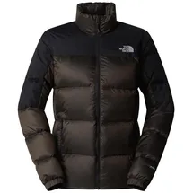 The North Face NF0A89900BI1 Women’s DIABLO DOWN Jacket Jacket Damen, SMOKEY BROWN BLACK heat), Größe L