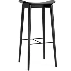 Norr11 NY11 Barhocker, höhe 65 cm, eiche schwarz