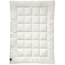 billerbeck Ganzjahresbettdecke Alcando 135 x 200 cm Baumwolle Weiß