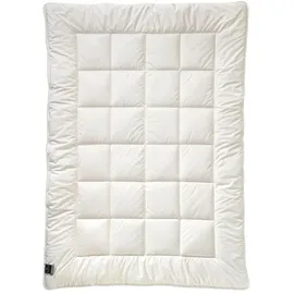 billerbeck Ganzjahresbettdecke Alcando 135 x 200 cm Baumwolle Weiß