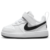 Nike Court Borough Low RECRAFT (TD) Sneaker, White/Black, 21