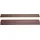 MCW Windschutz 180 x 100 cm Braun WPC 4 St.