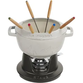 Staub Fondue Set, Fondue Set, Weiss