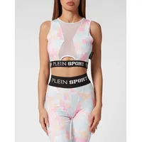 Plein Sport Damen BH CAMOUFLAGE, Pink, S