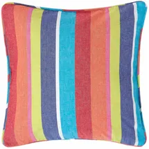 Homescapes Kissenbezug Gestreift 45 x 45 cm Mehrfarbig
