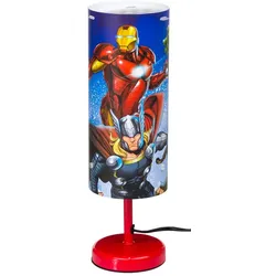 Avengers Nachttischlampe (roter Standfuß)