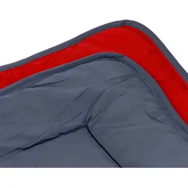 les tendances Hudson Couette Legere Microfibre 200g/m2 220x240cm Gris / Rouge