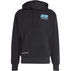 adidas Performance Mercedes AMG Petronas Formel 1 Team George Russell Graphic Hoodie Herren KD7303 - black XS