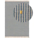 Lytte Kinderteppich Blau, 90x130 cm für Kinderzimmer