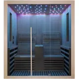 CARBON 2 Infrarotkabine 2 Pers. 180x150x195 cm