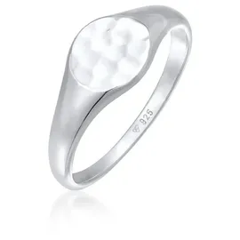 Elli Ring 925 Sterling Silber Siegelring in Silber | Gr.: 54