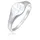 Elli Ring 925 Sterling Silber Siegelring in Silber | Gr.: 54