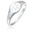 Elli Ring 925 Sterling Silber Siegelring in Silber | Gr.: 54