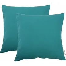 Tom Tailor Kissenbezug Dove 2 St. 50 x 50 cm aqua