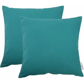 Tom Tailor Kissenbezug Dove 2 St. 50 x 50 cm aqua