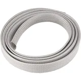 PureMounts Universeller Kabelschlauch (20mm Durchmesser, 1,80m) grau