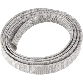 PureMounts Universeller Kabelschlauch (20mm Durchmesser, 1,80m) grau