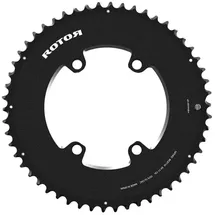 Rotor Bike Components Rotor 4b 110 Bcd 12-11s Outer Aero Kettenblatt Schwarz 54t