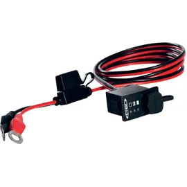 Ctek 56-380 Ladebuchse und Ladezustandsanzeige Ringkabelschuh M8 Comfort Indikator M8
