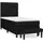 vidaXL Boxspringbett 100 x 200 cm Schwarz
