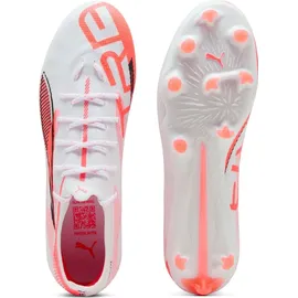 Puma Ultra 5 Pro FG/AG Herren Puma White-Puma Black-Glowing Red 43