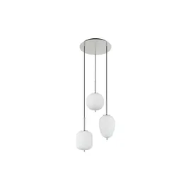 GLOBO Blacky I 3-flg. 46 cm grau Glas