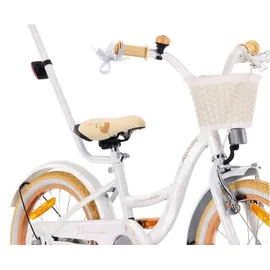 SUN BABY Flower Bike 16 Zoll RH 31 cm weiß/beige